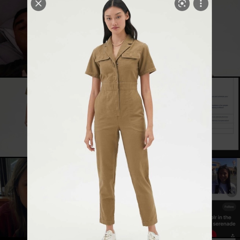 BDG Urban Outfitters Lizzy Coverall Jumpsuit